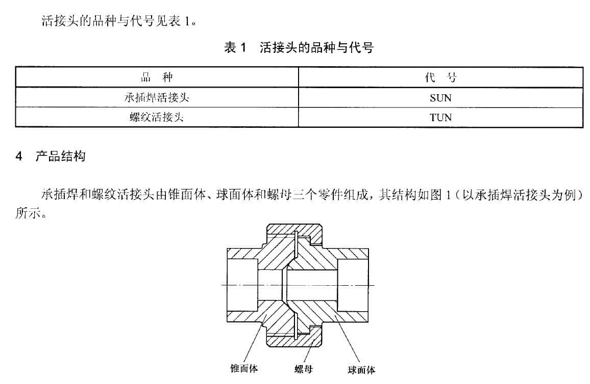 承插式接头示意图图片